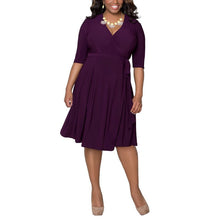 Women's Oversized Dress Long Sleeve Dress Cocktail Party Dress Plus Size SM6