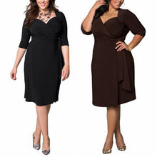 Women's Oversized Dress Long Sleeve Dress Cocktail Party Dress Plus Size SM6