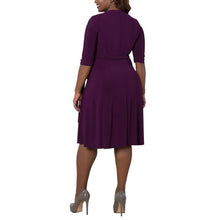 Women's Oversized Dress Long Sleeve Dress Cocktail Party Dress Plus Size SM6