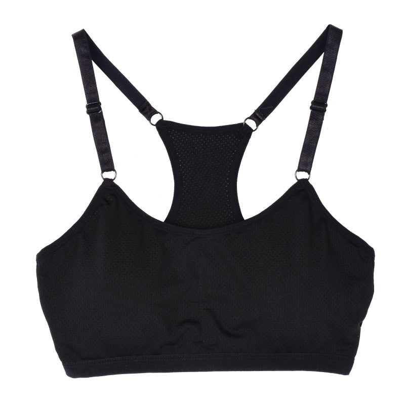 Women underwear padded strength solid spandex cotton Bra LE2 SM6