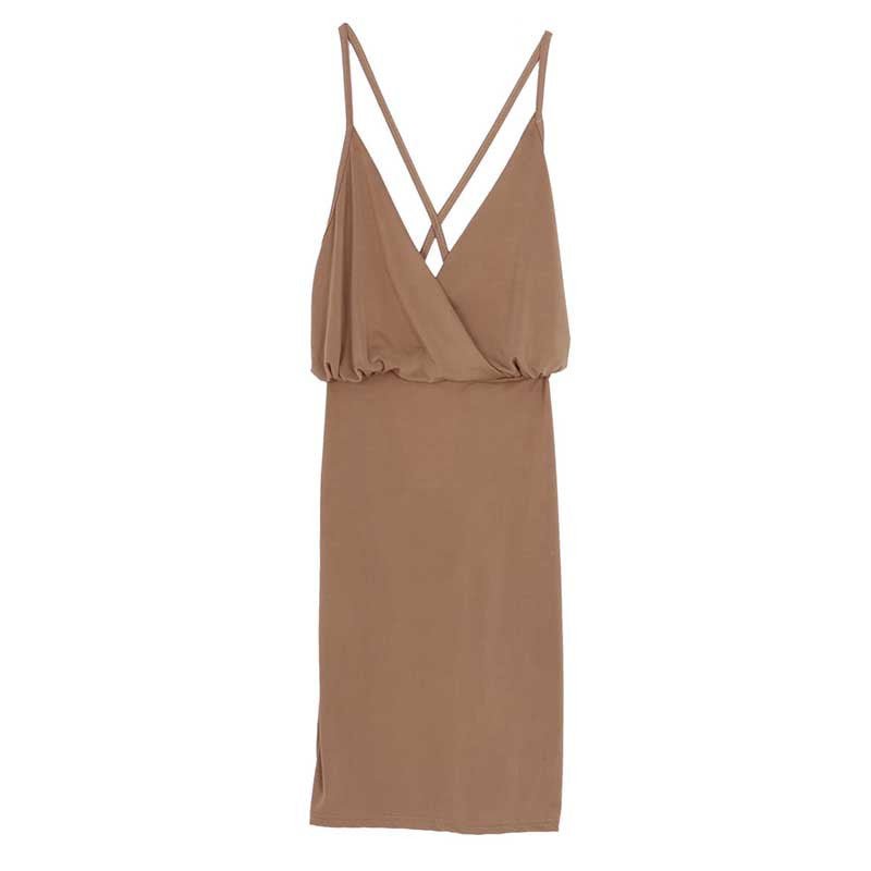 Super Sexy Backless Package Hip Bandage Dress Low-Cut Deep V-neck Tight Harness Nightclub Party Dress Bodycon SM6