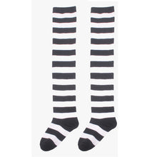 2016 Time-limited Top Fashion Women Girls Cotton Spandex Striped Thigh High Knee Socks Girls Womens Halloween Cosplay Stockings SM6