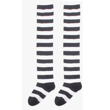 2016 Time-limited Top Fashion Women Girls Cotton Spandex Striped Thigh High Knee Socks Girls Womens Halloween Cosplay Stockings SM6