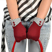 2016 Winter Women Screen Gloves Winter Warm Wrist Gloves Mittens Gray Winter Warm Screen With Buttons Luvas De Inverno#069 SM6