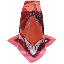 Women Square Satin Kerchief Contrast Ethnic Headband Vintage Shawl Thin Pashmina Bufandas Mujer Shawls and Scarves SM6