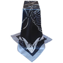 Women Square Satin Kerchief Contrast Ethnic Headband Vintage Shawl Thin Pashmina Bufandas Mujer Shawls and Scarves SM6