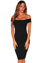 Women Off The Shoulder Dress Runway Charcoal Crisscross Back Short Sleeve Slim Bodycon Dress Sexy Club Vestidos SM6