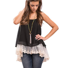 2016 Women Tops Lace Stitching Tank Tops O-Neck Sleeveless Halter Top Vest Free Shipping#3546 SM6