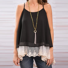 2016 Women Tops Lace Stitching Tank Tops O-Neck Sleeveless Halter Top Vest Free Shipping#3546 SM6