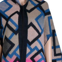 Women Polyester Square Scarf Pashminas Bordadas Long Scarf Poncho Square Print Armhole Cape Shawl Scarves Pashmina SM6