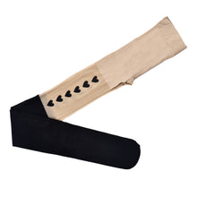 2016 fashion women stockings loving heart printed tights pantyhose pantys mujer patchwork girl's tights sexy pantyhose #6654 SM6