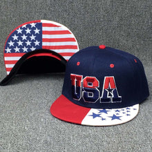 2016American Flag Snapback Hats Brand USA Letter Cotton Gorras Hip hop Snapback Caps Men Women Baseball Cap Bones For Adult#3546 SM6