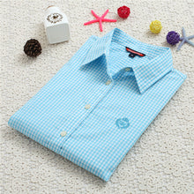 Autumn New Shirt Fashion Casual Female Long Sleeve Print Women Blouse Turn-down Collar Tops With Button 72176 SM6