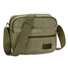 Canvas Crossbody Bag Zipped Pocket Sling Bag Casual Travel Portable Small Designer Shoulder Bag  SM6