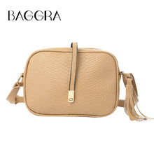 Women Mini Crossbody Bags Soft PU Solid Fringed Tassels Casual Small Shoulder BlackKhaki Vintage Messenger Bag SM6