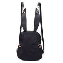 Cute Women Nylon Backpack Waterproof Kawaii Cartoon Rabbit Mochila Mujer Pockets Zipper Casual Cool Girls Shoulder Bag SM6