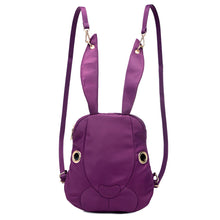 Cute Women Nylon Backpack Waterproof Kawaii Cartoon Rabbit Mochila Mujer Pockets Zipper Casual Cool Girls Shoulder Bag SM6