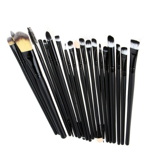 20PCS Cosmetics Make up Brushes Tools Beauty Eyeshadow Mascara Lip Brushes Eyebrow Make Up Tool Brush Kit SM6