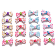 20Pcs Polka Dot Bowknot Hair Clip Barrettes LovelyBaby Girl Hair Clips Hair SM6