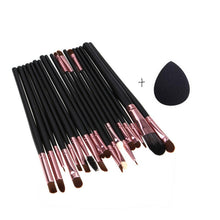20pcss Makeup Brushes Set Powder Foundation Eyeshadow Eyeliner Lip Brush Tool  Sponge Beush  SM6