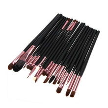 20pcss Makeup Brushes Set Powder Foundation Eyeshadow Eyeliner Lip Brush Tool  Sponge Beush  SM6