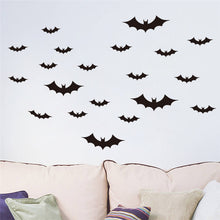 20pcs flying bats wall stickers room decoration 702. 3D diy vinyl adesivos de paredes home decals animals mural art posters 4.0 SM6