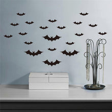 20pcs flying bats wall stickers room decoration 702. 3D diy vinyl adesivos de paredes home decals animals mural art posters 4.0 SM6