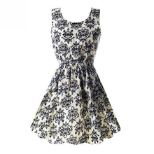 21 Colors New Sexy Women's Tank Chiffon Beach Dress Sleeveless Floral Mini Dresses M-XXLSM6