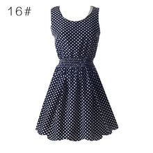 21 Colors New Sexy Women's Tank Chiffon Beach Dress Sleeveless Floral Mini Dresses M-XXLSM6