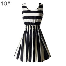 21 Colors New Sexy Women's Tank Chiffon Beach Dress Sleeveless Floral Mini Dresses M-XXLSM6