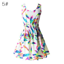 21 Colors New Sexy Women's Tank Chiffon Beach Dress Sleeveless Floral Mini Dresses M-XXLSM6