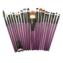 2 Makeup Brushes Professional Make-up Toiletry Kit Wool Make Up Brush Set  SM6