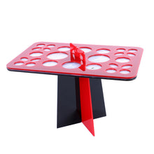 26 Round Holes Air Dry Organizing Cosmetics Makeup Brushes Tower Tree Rack Holder Make Up Tools Kit SM6