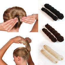 2Pcs Women Ladies Magic Style Hair Styling Tools Buns Braiders Curling Headwear Hair Rope Hair B  Accessories SM6