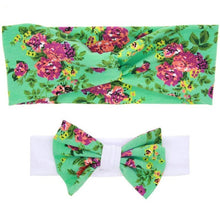 2Pcs Rabbit Ears Elastic Hair Bands Kids Adults Sweety Flower Bowknot Headband Photo Hair Accesories Bandeau Cheveux Femme#121 SM6