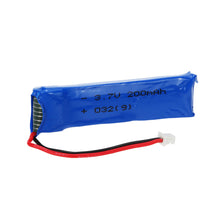 2pcs 37V 200mAh 30C Upgrade Lipo Battery for Blade Inductrix Tiny Whoop BLH8700 BLH8580 RC Drone Quadcopter SM6