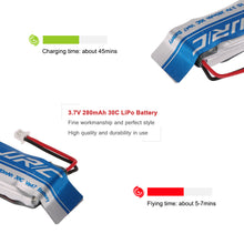 2pcs Original JJRC 37V 280mAh 30C LiPo Battery for JJRC H20C H20W RC Quadcopter SM6