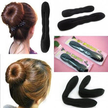 2pcs Womens Magic Accessory Hair Styling Tool Hairstyle Sponge Braider Holder Clip Bun Hair Twist CurlerSM6