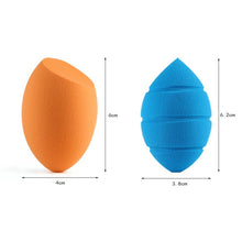 3/5/6pcss Pack Makeup Foundation Sponge Make Up Brush Set Powder Smooth Beauty Cosmetic Make Up Tool Random Color  SM6