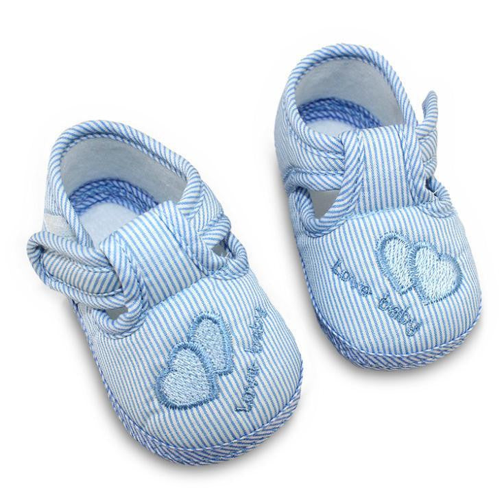 3 Colors Cotton Baby Girls Boys Shoes Unisex Toddler Soft Sole Skidproof 0-12 Months Kids Infant First Walker Shoes SM6