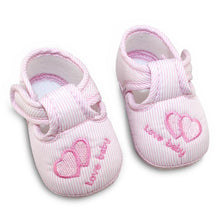 3 Colors Cotton Baby Girls Boys Shoes Unisex Toddler Soft Sole Skidproof 0-12 Months Kids Infant First Walker Shoes SM6