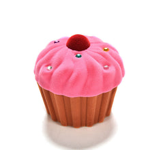 3 Colors Lovely CupCake Cake Shape Earring Ring Jewelry Storage Box Storage Boxes For Women Girls SM6
