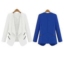 3 Colors OL Women's Long Sleeve Slim Lapel Blazer Suits Jackets Casual Open Coats Blazers Outwear Y8 SM6
