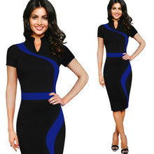 3 Colors   Dress Women Elegant Mandarin Collar Women Dress Ladies Party Pencil Work Dress Women Clothes Robe Femme SM6