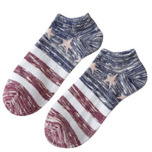 3 Colors Striped Cotton Blend Men Socks Invisible Men's Low Cut Ankle Socks   Breathable Socks Thin Short Sock #1128 SM6