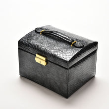 3 Colors Three Layers Jewelry Boxes Makeup Case Jewelry Organizer Carrying Cases with mirror Gifts for Women Girl SM6