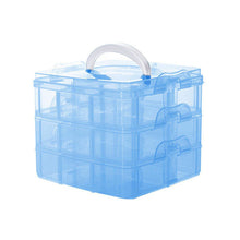 3 Layers Detachable Jewelry Box Transparent Portable Storage Container Organizer Tools Box Case Boxes SM6