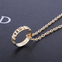 3 Part Best Friend Forever Karma Circle Necklace Infinity Circle Pendants Necklace SM6