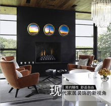 3 d PVC interior decorative wall stickers Z - 1-005 - the Eiffel Tower sunset a set of three SM6