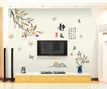 3 d flowers sitting room sofa background wall waterproof wall adornment household adornment wall stickers SM6